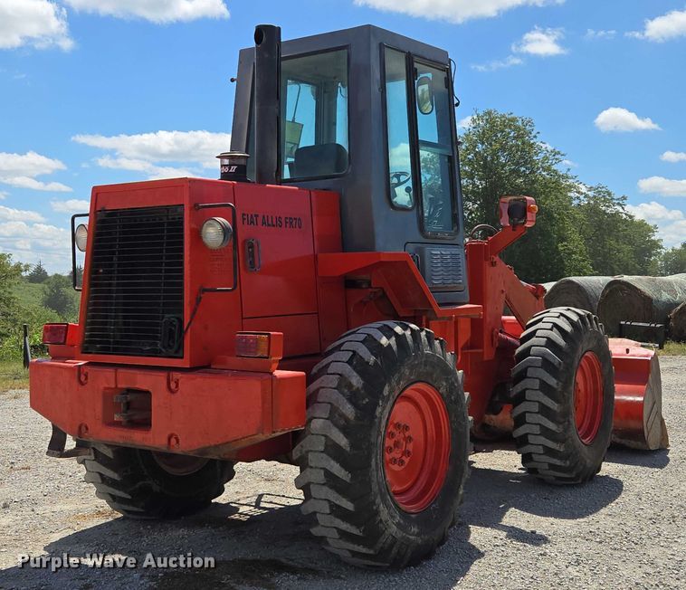 image for item EV1626 1995 Fiat-Allis FR70 wheel loader