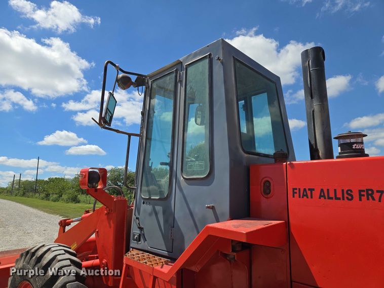 image for item EV1626 1995 Fiat-Allis FR70 wheel loader