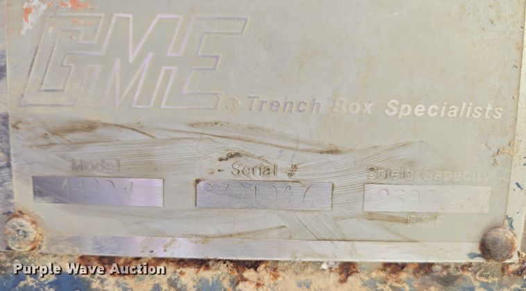 image for item EV1654 GME 48HDW trench box