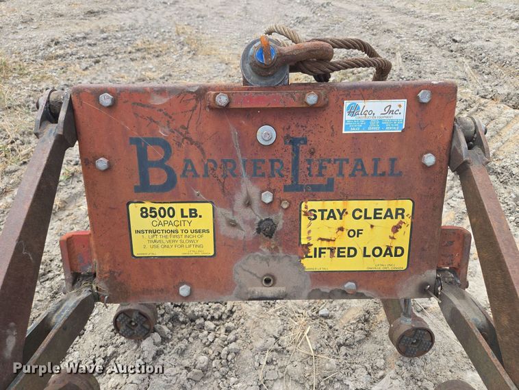 image for item EV1655 Barrier Liftall concrete barrier lifter