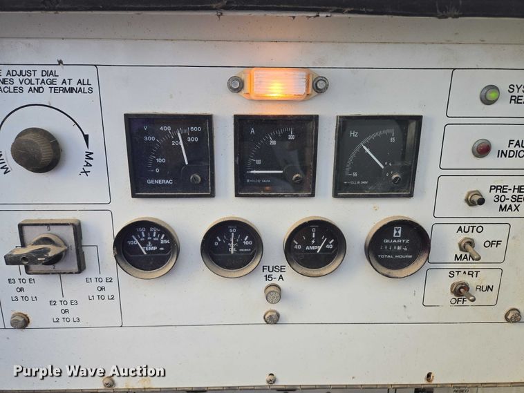 image for item EV1666 1998 Generac 98A01538S generator