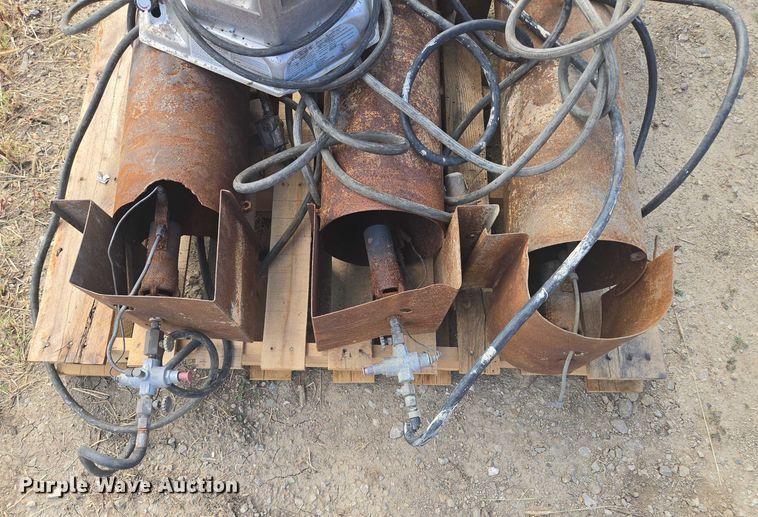 image for item EV1680 (4) propane heaters