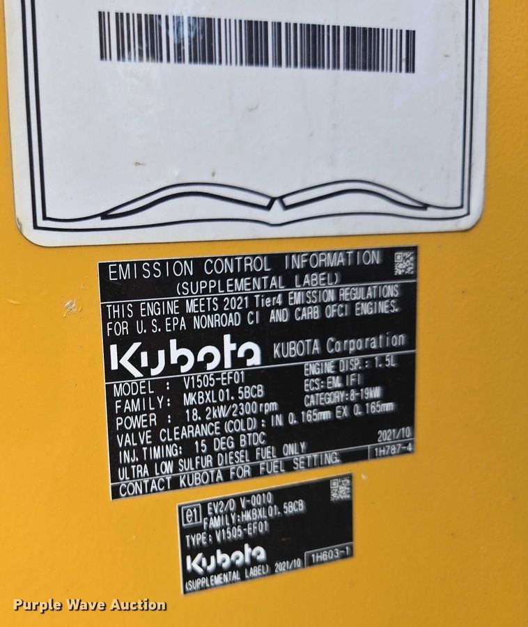 image for item EV1711 2021 Vermeer S925TX compact utility loader