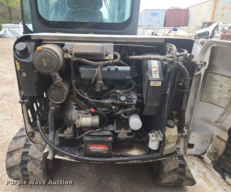 image for item EV1724 2008 Bobcat 337G mini excavator