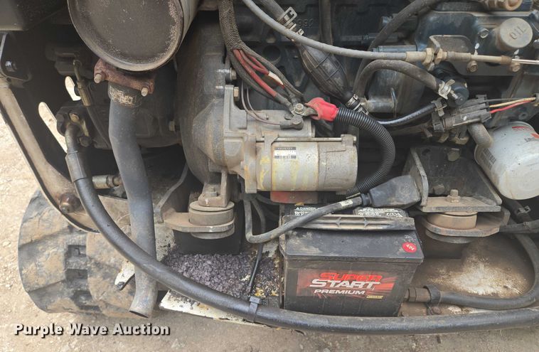 image for item EV1724 2008 Bobcat 337G mini excavator