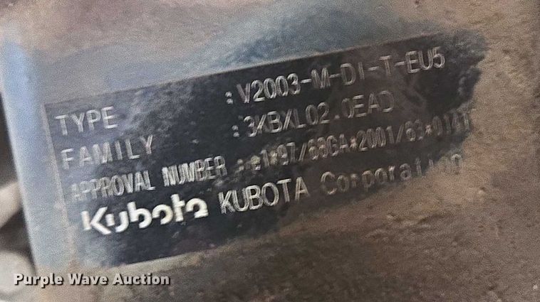 image for item EV1724 2008 Bobcat 337G mini excavator