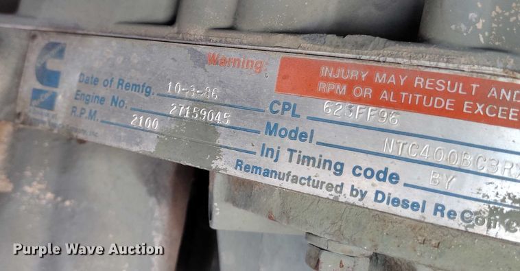 image for item IP9679 Clark 290M scraper