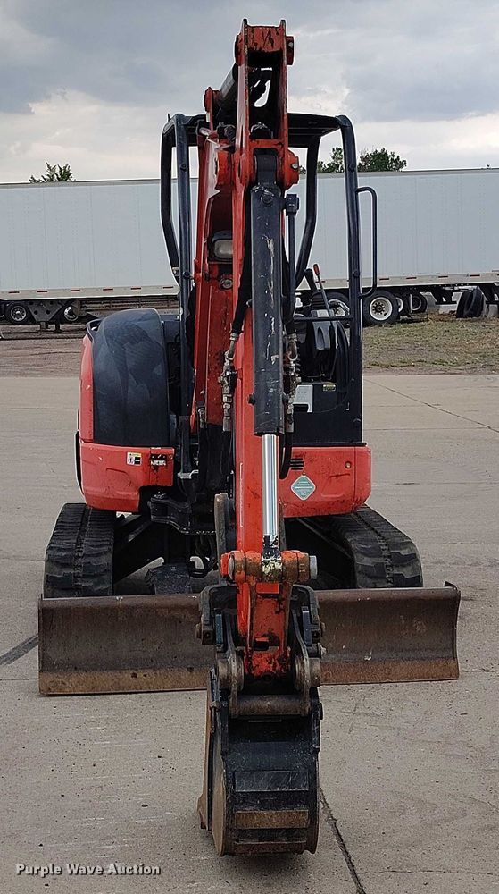 image for item IP9692 2014 Kubota U35-4 mini excavator