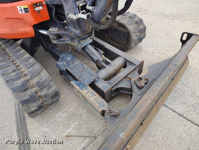 image for item IP9692 2014 Kubota U35-4 mini excavator