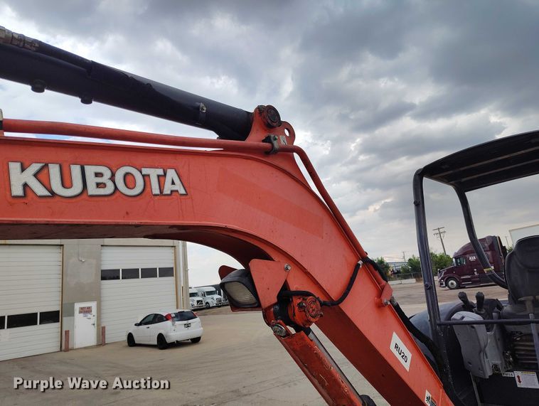 image for item IP9692 2014 Kubota U35-4 mini excavator