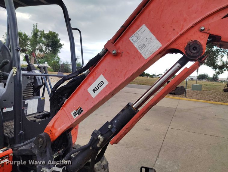 image for item IP9692 2014 Kubota U35-4 mini excavator