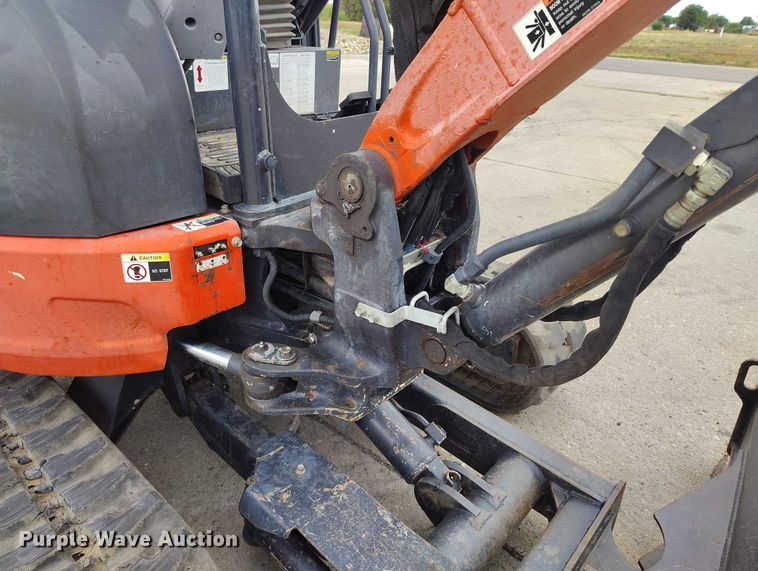 image for item IP9692 2014 Kubota U35-4 mini excavator