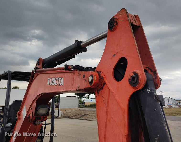 image for item IP9692 2014 Kubota U35-4 mini excavator