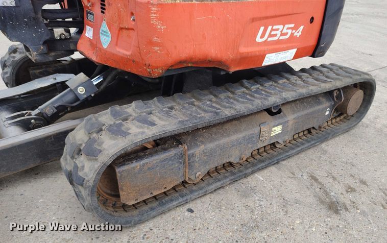 image for item IP9692 2014 Kubota U35-4 mini excavator