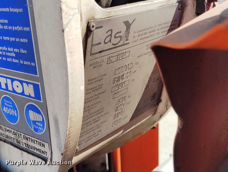 image for item IP9695 2013 Easy Lift R180 boom lift