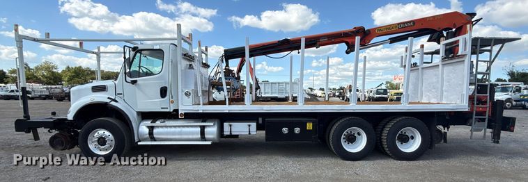 image for item NU9568 2010 Freightliner Business Class M2 grapple crane truck 