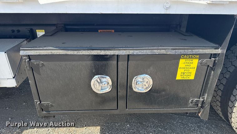 image for item NU9568 2010 Freightliner Business Class M2 grapple crane truck 