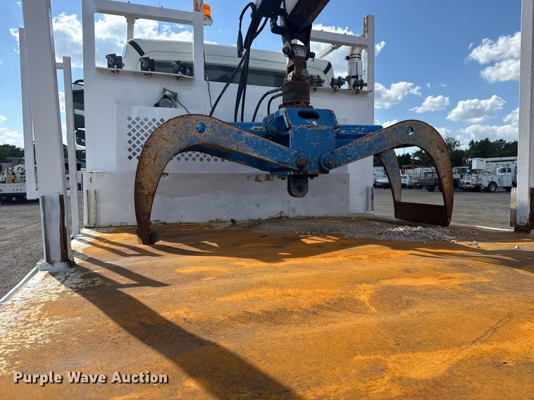 image for item NU9568 2010 Freightliner Business Class M2 grapple crane truck 