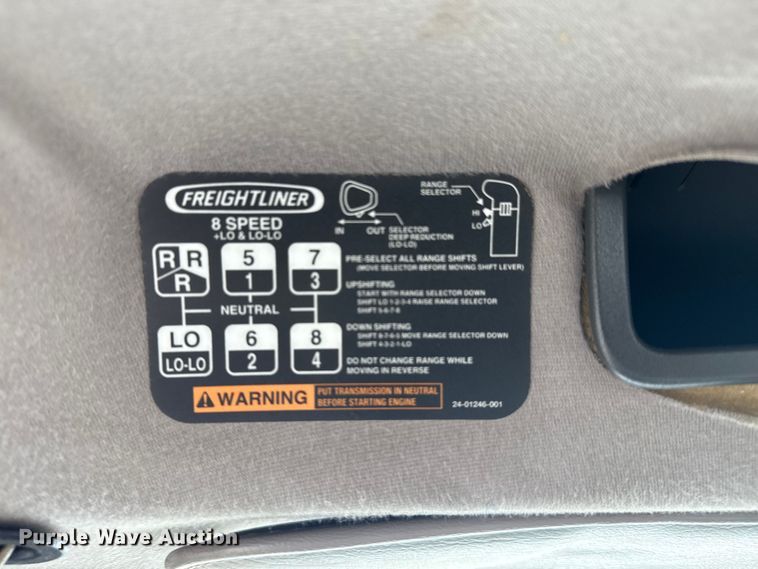 image for item NU9568 2010 Freightliner Business Class M2 grapple crane truck 