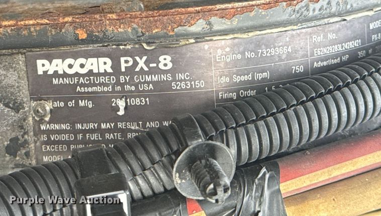 image for item NU9569 2012 Peterbilt 348 vacuum truck