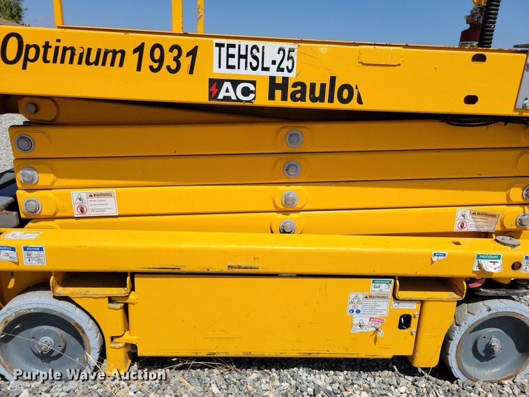image for item YA0184 2018 Haulotte Optimum 1931E scissor lift