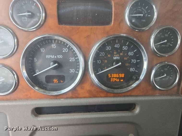 image for item YA0687 2009 Peterbilt 365 dump truck