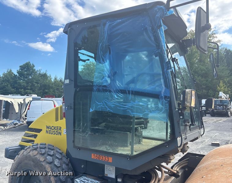 image for item YA0749 2021 Wacker Neuson RC70 single drum vibratory roller