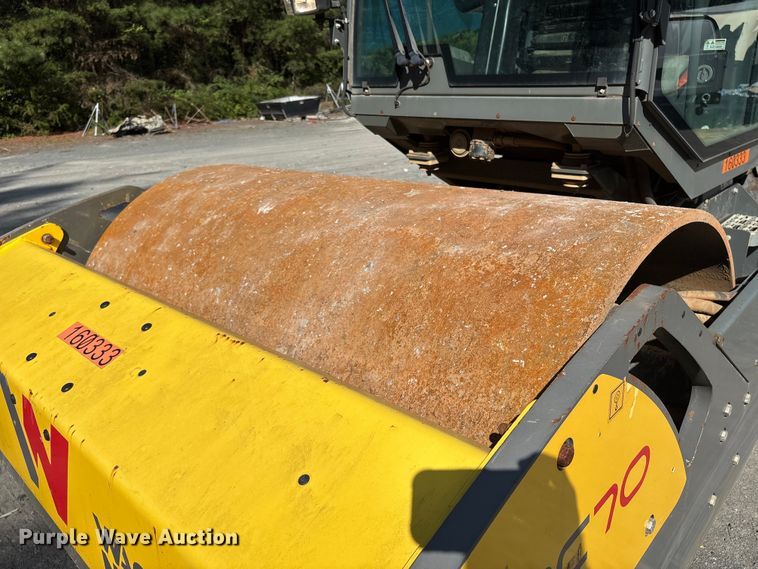 image for item YA0749 2021 Wacker Neuson RC70 single drum vibratory roller