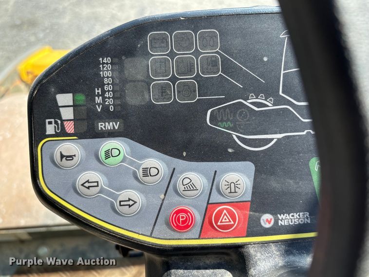 image for item YA0749 2021 Wacker Neuson RC70 single drum vibratory roller