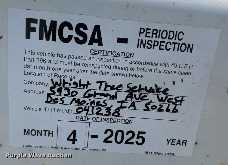 image for item YA0766 2012 Bandit industries 200XP wood chipper