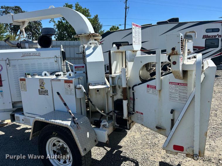 image for item YA0766 2012 Bandit industries 200XP wood chipper