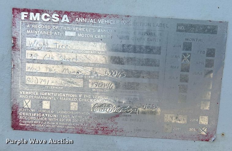 image for item YA0766 2012 Bandit industries 200XP wood chipper