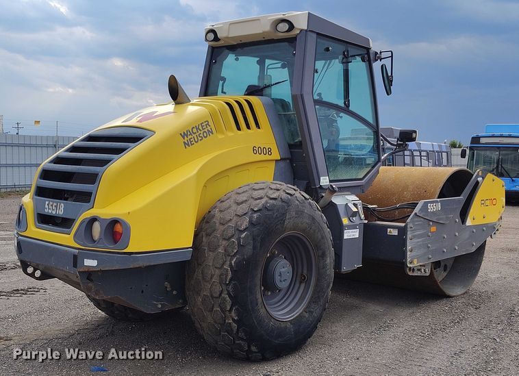 image for item YA0853 2019 Wacker Neuson RC110 single drum vibratory roller