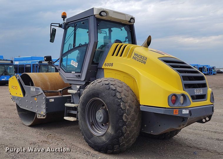 image for item YA0853 2019 Wacker Neuson RC110 single drum vibratory roller