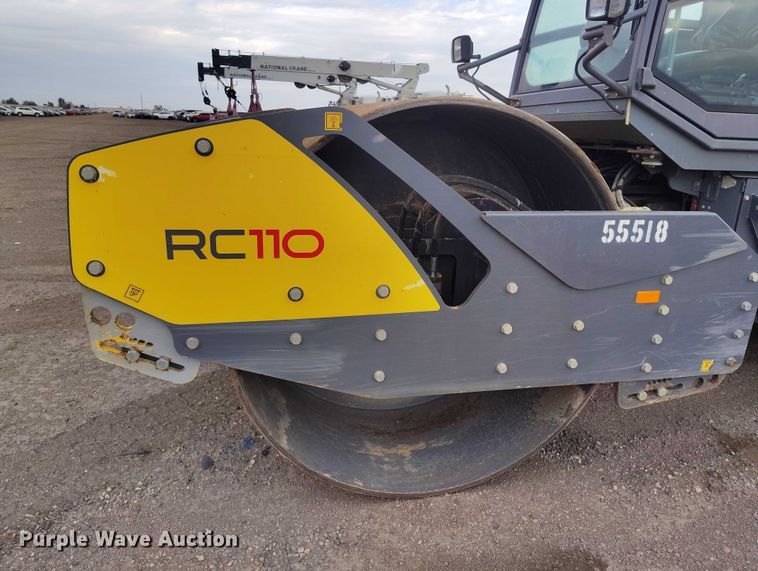 image for item YA0853 2019 Wacker Neuson RC110 single drum vibratory roller
