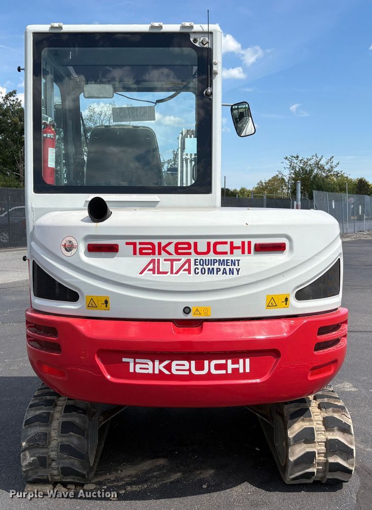 image for item YA0952 2019 Takeuchi TB240  mini excavator