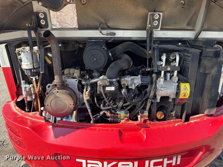 image for item YA0952 2019 Takeuchi TB240  mini excavator