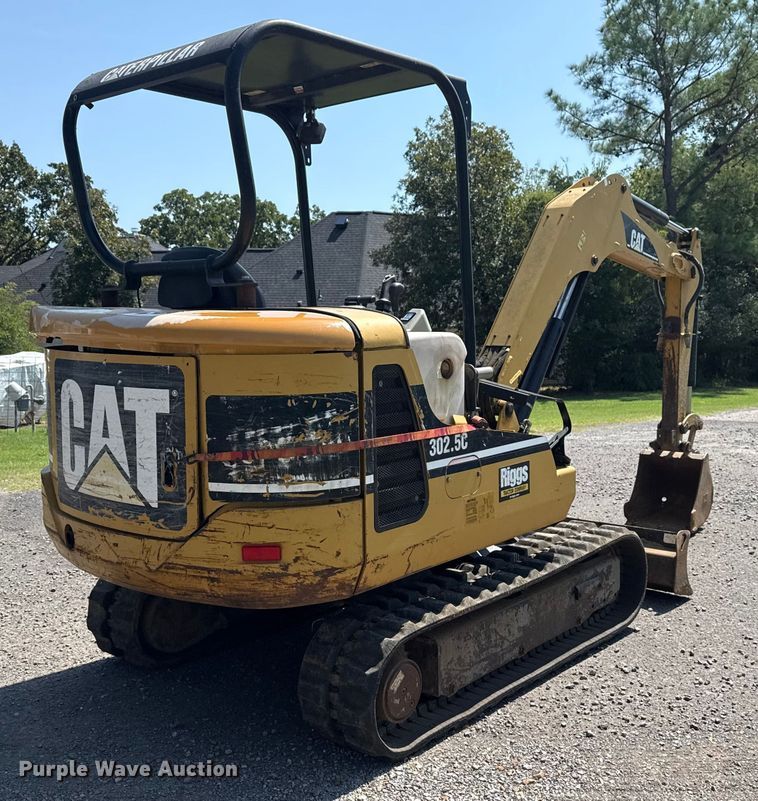image for item DJ7799 2006 Caterpillar 302.5C mini excavator