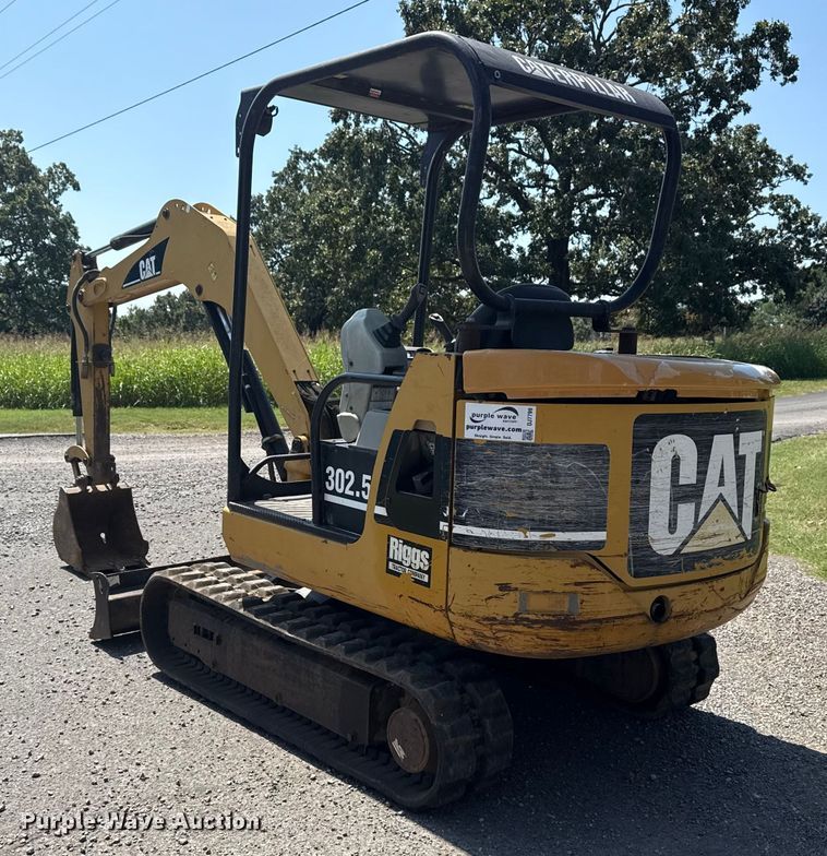 image for item DJ7799 2006 Caterpillar 302.5C mini excavator