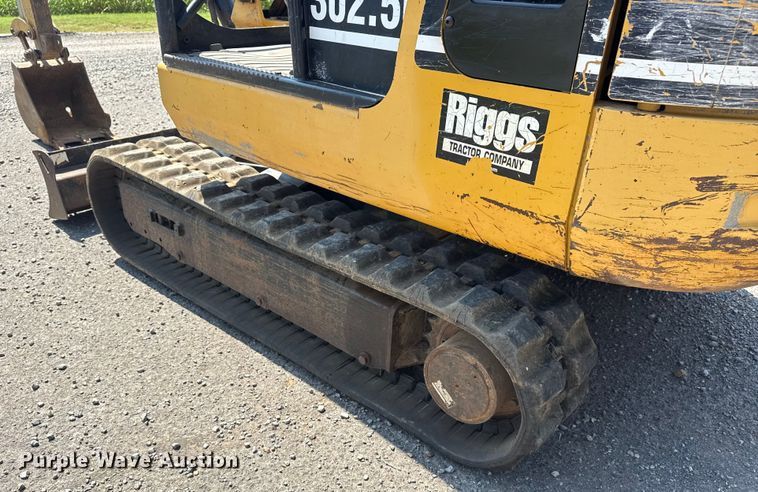 image for item DJ7799 2006 Caterpillar 302.5C mini excavator