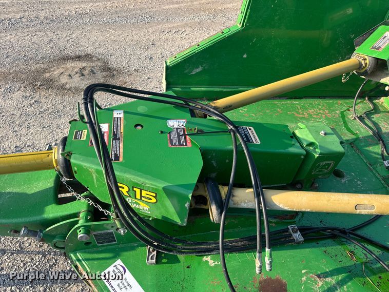 image for item DO2230 John Deere R15 batwing rotary mower