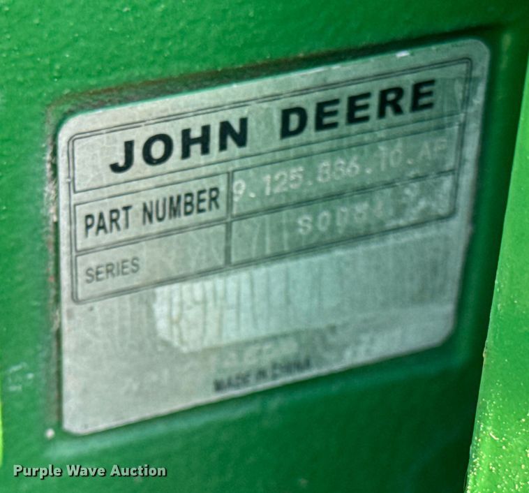 image for item DO2230 John Deere R15 batwing rotary mower