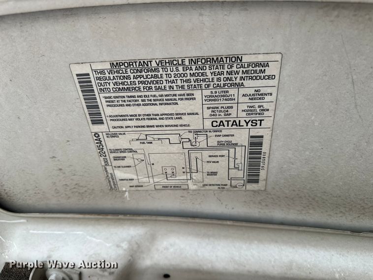 image for item DP8844 2000 Dodge Ram Wagon van