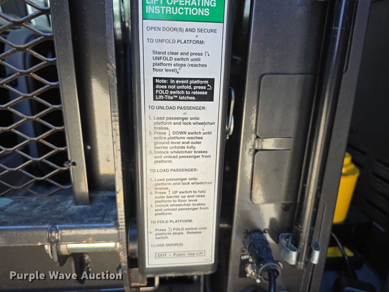 image for item DR3991 2015 Ford Transit 350 XLT handicap accessible van