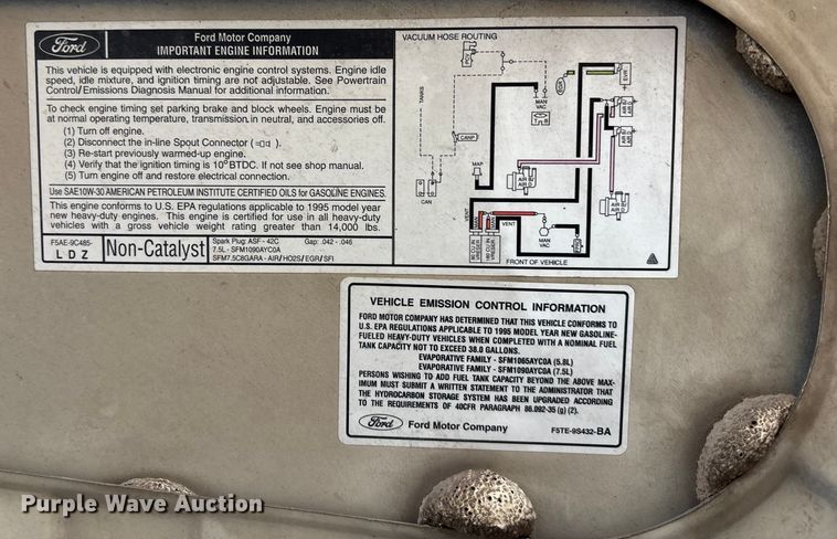 image for item DT3420 1995 Ford F450 Super Duty bucket truck