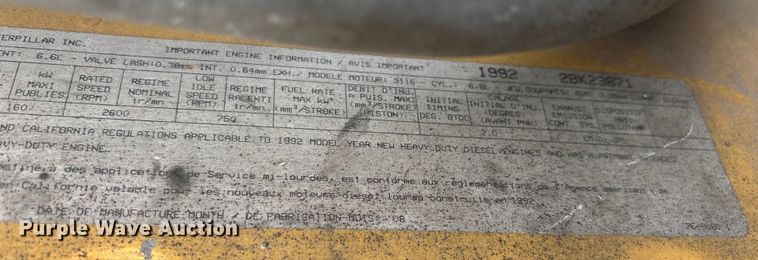 image for item DU1273 1993 GMC Top Kick C6500 tank truck