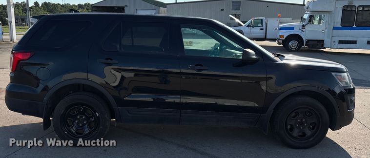image for item DU1275 2017 Ford Explorer Police Interceptor SUV