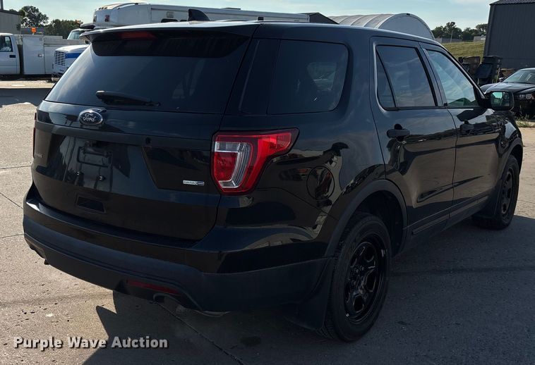 image for item DU1275 2017 Ford Explorer Police Interceptor SUV