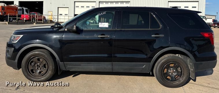 image for item DU1275 2017 Ford Explorer Police Interceptor SUV