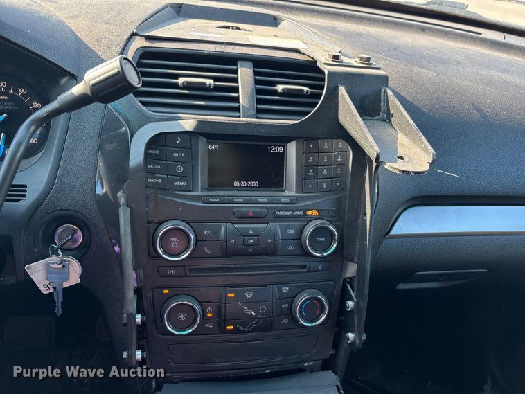 image for item DU1275 2017 Ford Explorer Police Interceptor SUV